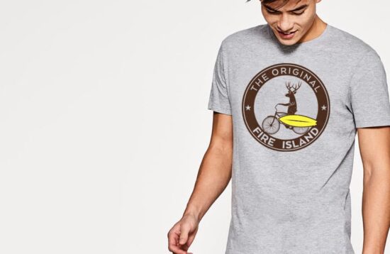 Seashore and Sand - Deer Shirt / Men's Short Sleeve T-shirts